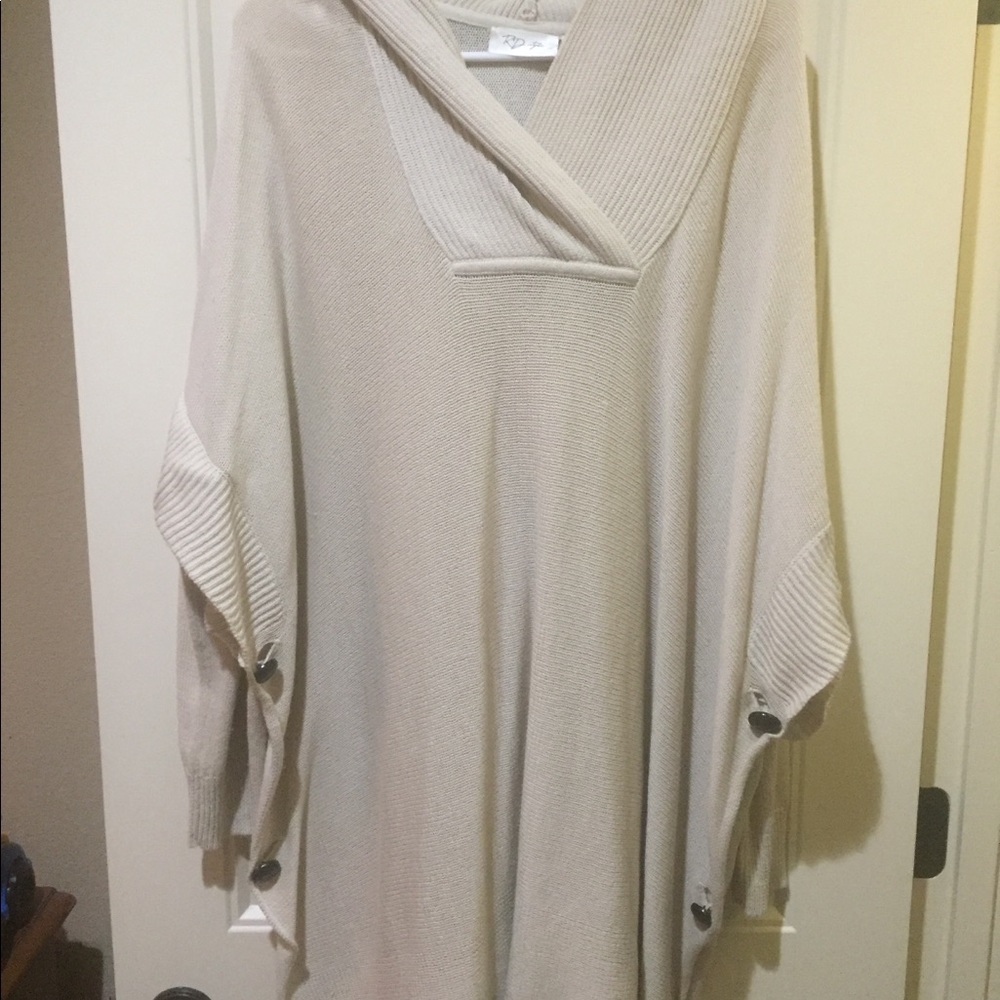 Oatmeal sweater hoodie